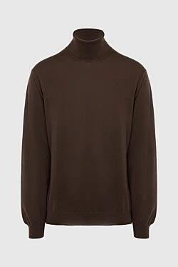 Golf men's cashmere brown