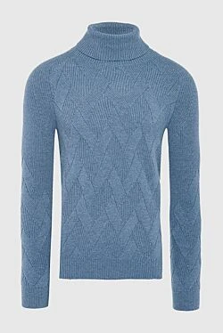 Golf men's cashmere blue