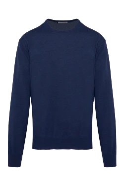 Wool jumper blue for men