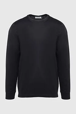 Long sleeve cotton black for men