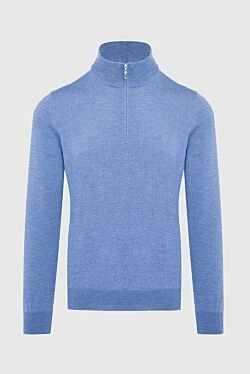 Wool troyer blue for men