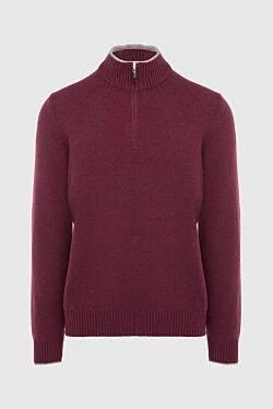 Troyer wool burgundy for men