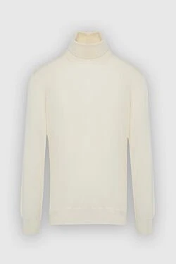 White cashmere men's golf