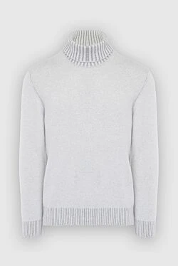 White cashmere men's golf