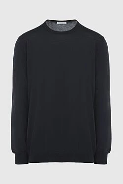 Cashmere jumper black for men