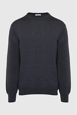 Cashmere jumper gray for men