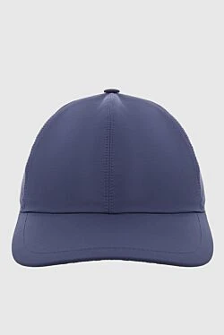 Blue silk cap for men