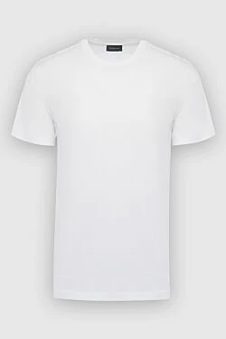 White cotton T-shirt for men