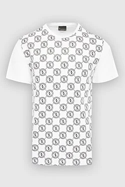 White cotton T-shirt for men