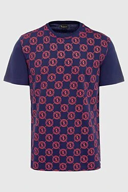 Cotton T-shirt blue for men