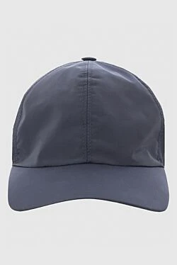 Blue cotton cap for men