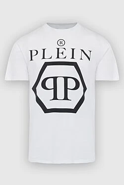 White cotton T-shirt for men