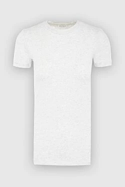 Әйелдерге арналған ақ мақтадан жасалған футболка