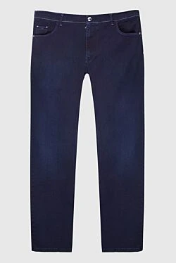 Blue cotton jeans for men