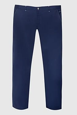 Blue cotton jeans for men