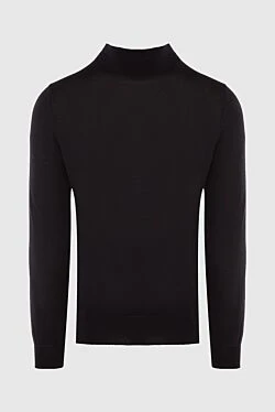 Golf men's cashmere and silk black