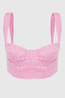 Women's pink top