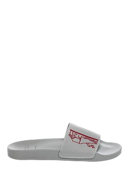 Gray nylon slippers for men