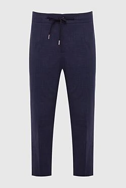 Blue trousers for men