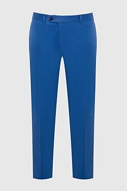 Blue trousers for men