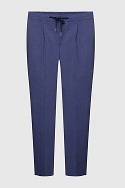 Blue trousers for men