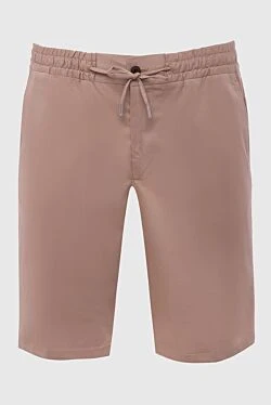 Beige shorts for men