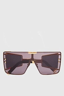 Brown metal glasses for men