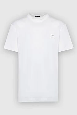 White cotton T-shirt for men