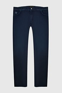 Blue cotton jeans for men