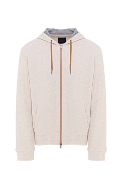 Мақта және полиамидті капюшон, бежевый