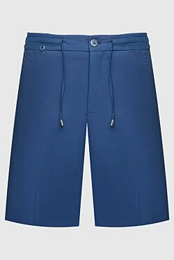 Ерлерге арналған көк жүннен жасалған шорт