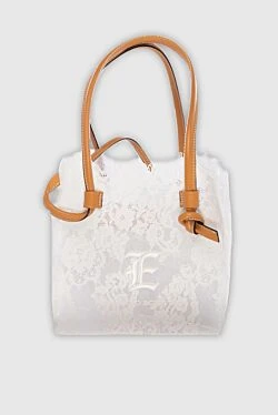 White bag for women