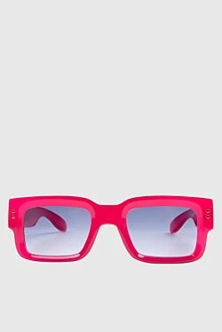 Pink acetate glasses for women