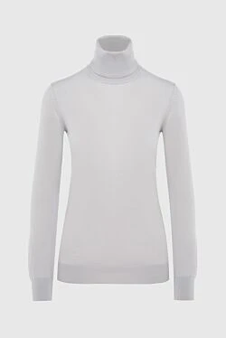 Gray cashmere golf for women