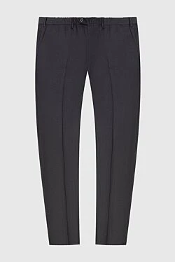 Men's gray fleece trousers