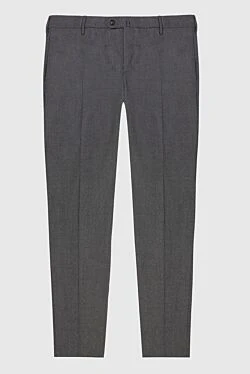 Men's gray fleece trousers