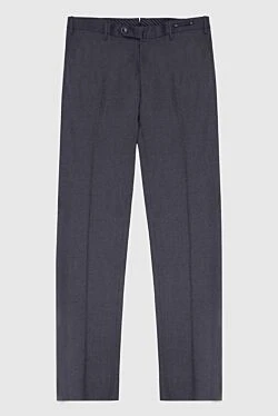 Men's gray fleece trousers