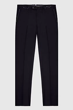 Men's black fleece trousers