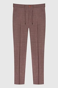 Брюки коричневые мужские