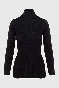 Гольф черный женский