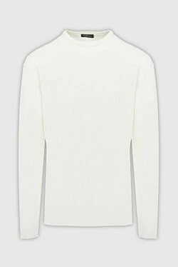 Cashmere jumper white for men