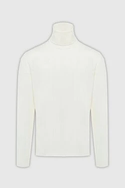 White cashmere men's golf