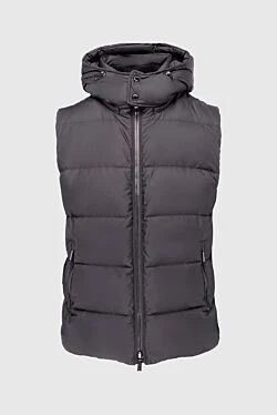 Polyester vest gray for men