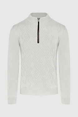 Cashmere troyer white for men