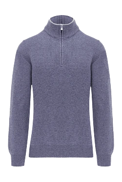 Wool troyer blue for men