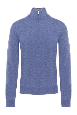 Blue wool troyer for men