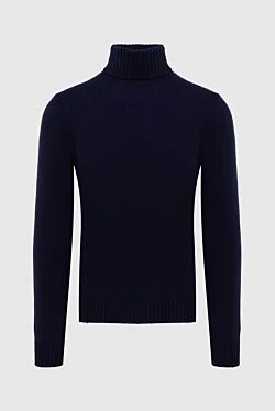 Wool jumper blue for men