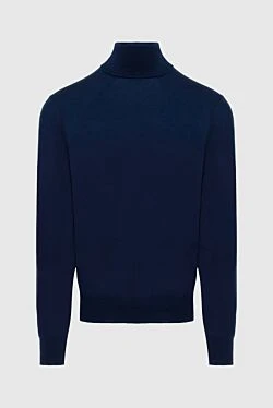 Blue wool golf for men