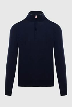 Wool troyer blue for men