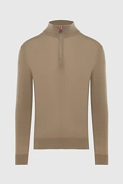 Wool troyer beige for men